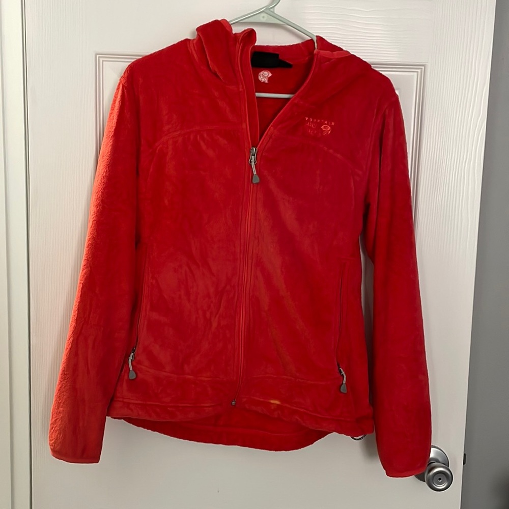Mountain Hardware Full Zip Cozy Jacket with Hood - Size Medium